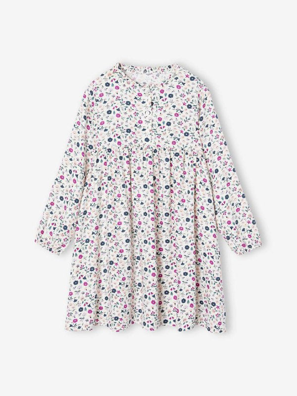 Robe motif all over overture boutonniere