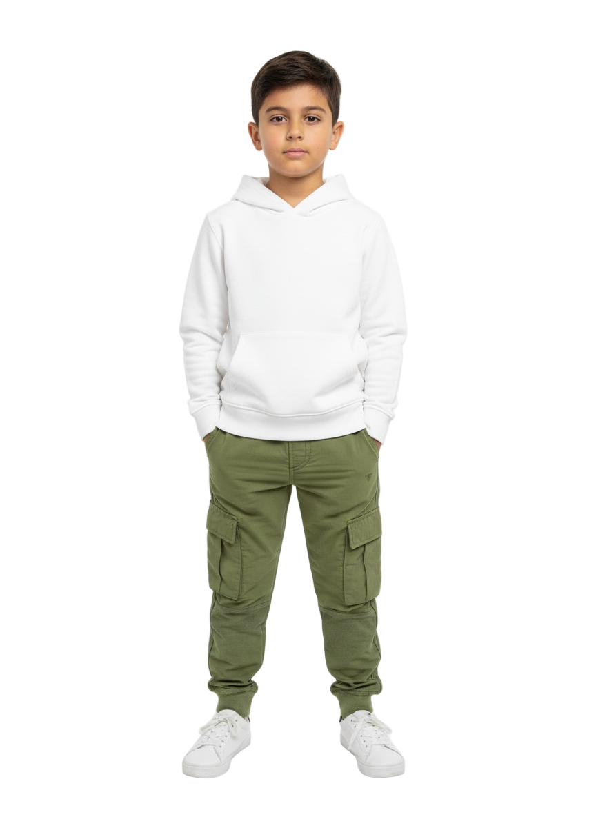 Pantalon de jogging avec poches Vert