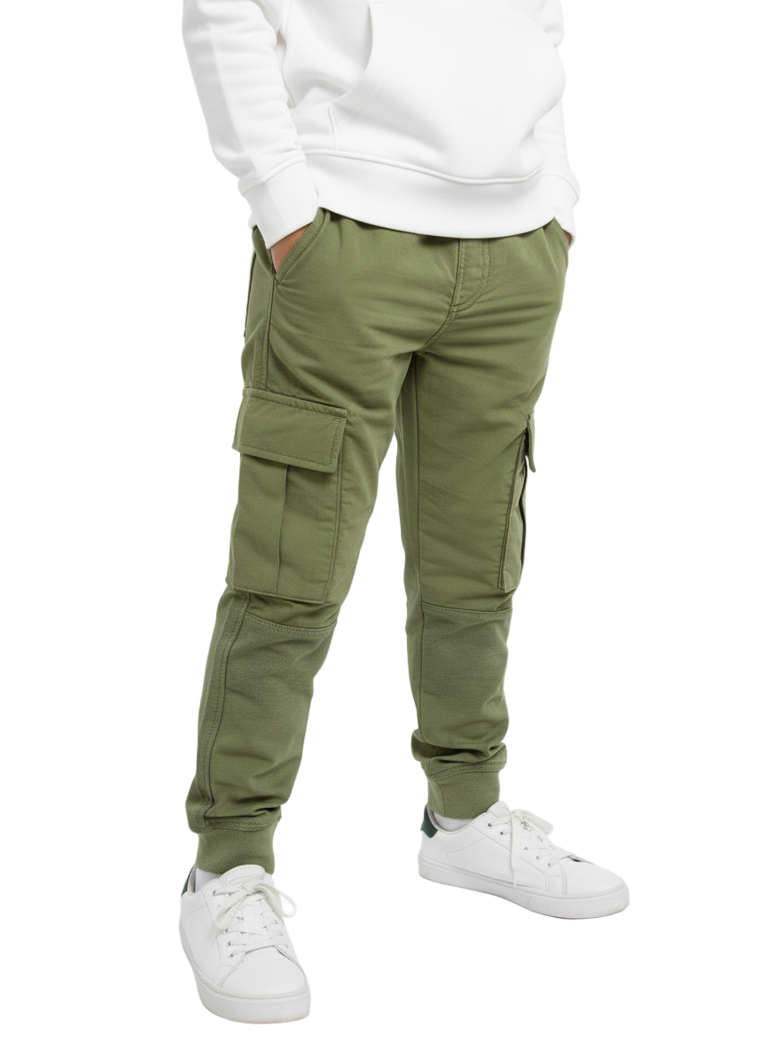 Pantalon de jogging avec poches Vert