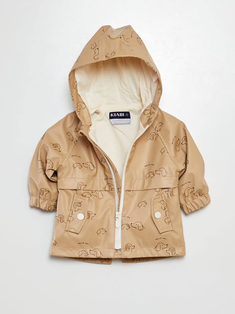 Parka à capuche - Beige