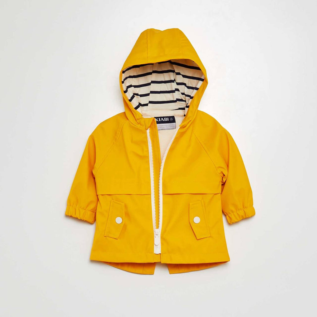 Parka à capuche JAUNE
