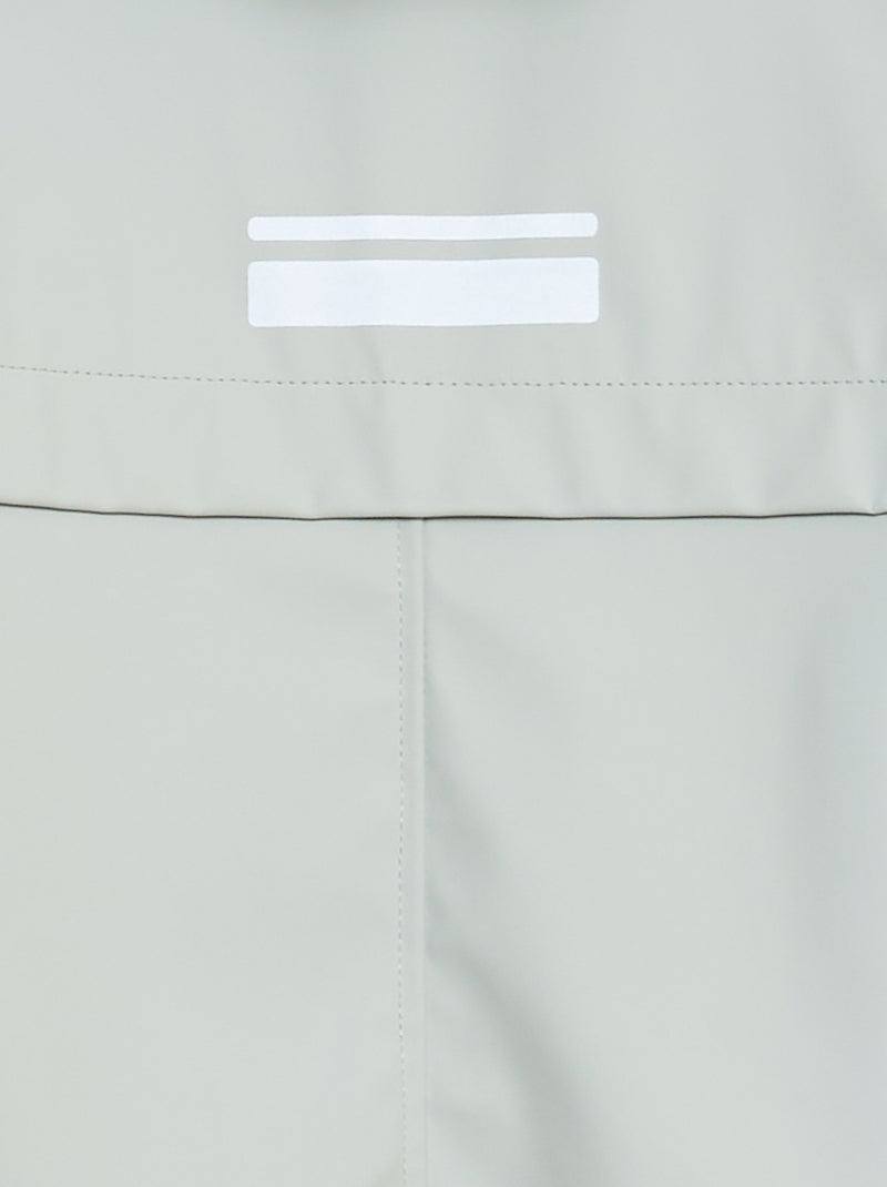 Parka à capuche déperlant BLEU